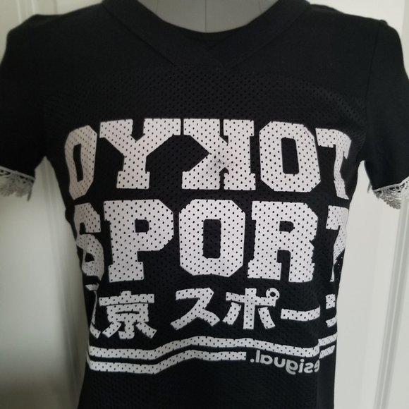 Desigual Girls Tshirt with Lace Trim - Picture 4 of 10